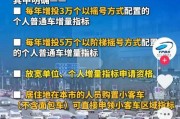 天津车牌摇号资格再升级，你的机会来了！