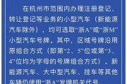 杭州车牌摇号再掀热潮，中标者喜提金码