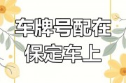 保定车牌靓号，独特韵味等你来揭晓