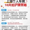 上海国拍车牌：一牌难求，拍卖风云再起！