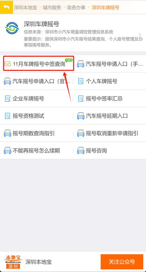 深圳车牌摇号最新动态:粤省事摇号规则大,你中签了吗?