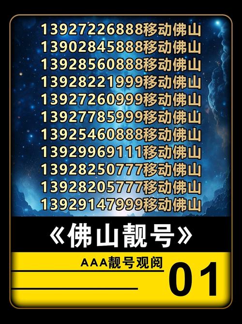 佛山车牌靓号投拍:一牌难求,价格飙升!