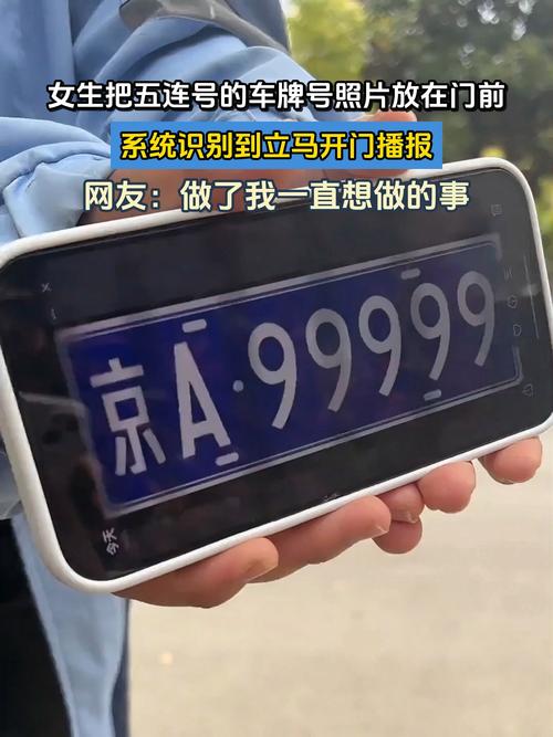 意外收获:车主喜提心仪靓号车牌,瞬间走红网络