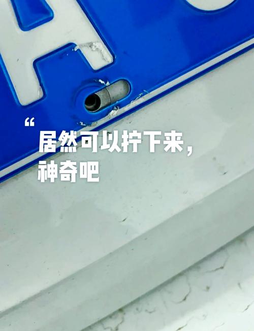 轻松拆解车牌照螺丝,掌握简单车辆维护技巧!
