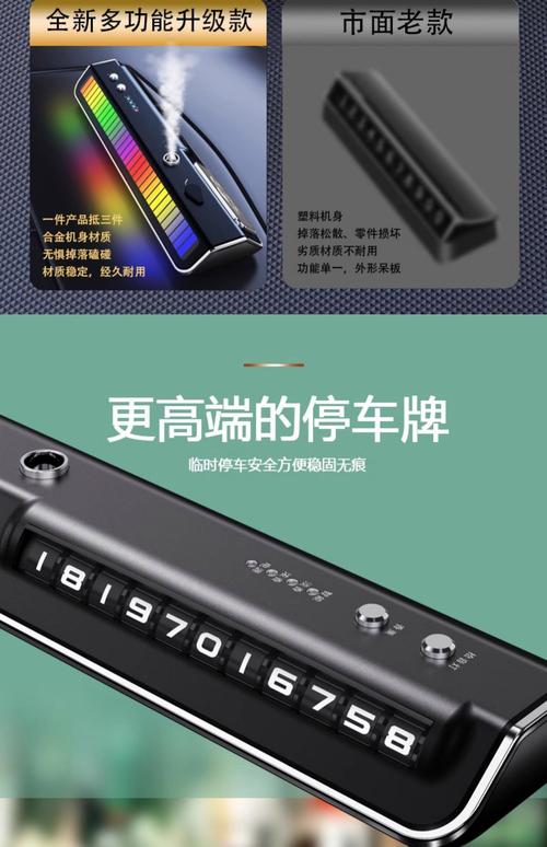 车载香薰停车牌:时尚出行新选择,停车瞬间散发个性魅力