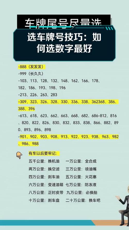 车牌号码吉利选法大:教你轻松找到最幸运的车牌!