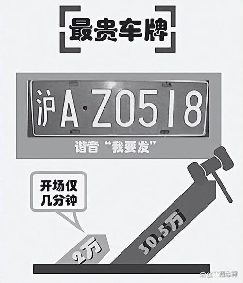 上海热门!二手车牌拍卖盛宴,万元起拍,错过再等一年!