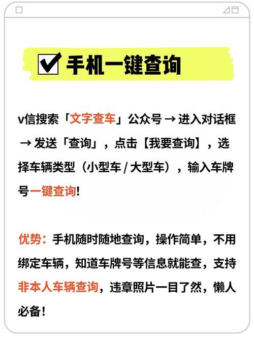 一秒掌握:车牌号轻松查询,违章记录一键了解!