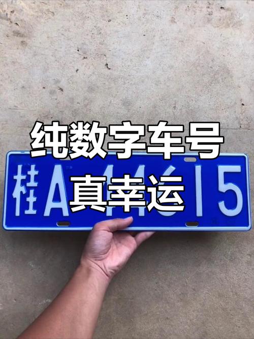 车牌号选生日,个性化车牌新潮流!