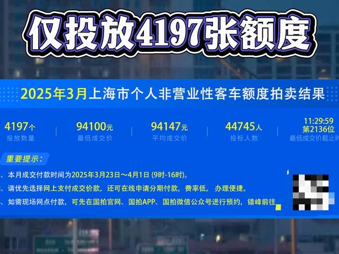 上海本月车牌拍卖火热开拍,车牌价格再创新高!