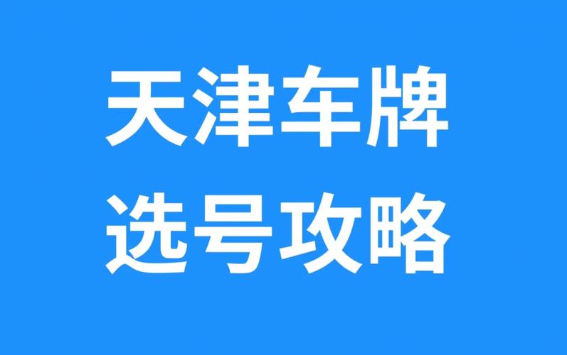 天津车牌靓号中介,一通电话,邂逅您的专属车牌传奇