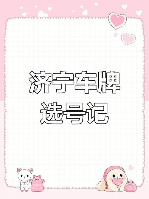 济宁车牌号码中的明星——靓号背后的故事