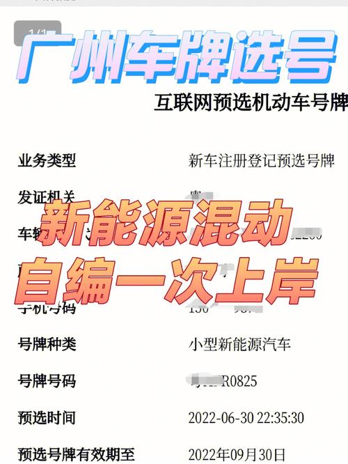 广州车牌靓号:热门选号地攻略