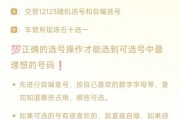 车牌号码挑选攻略：如何选到心仪好车牌？