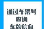 一招轻松掌握：车架号快速查询车牌号！