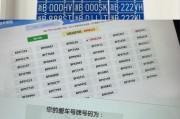 衡水车牌号靓号价格：热门靓号抢购指南！