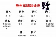 探寻贵州特色：贵州车牌背后的文化魅力