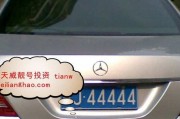 天威靓号网车牌：打造独一无二的车牌盛宴