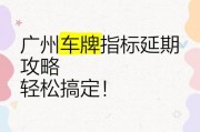 广州车牌指标新风向：个人与企事业单位竞相争夺，谁将脱颖而出？