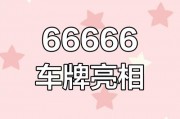 南宁车牌666666，车牌中的吉祥号引关注