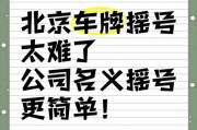 北京车牌靓号，一牌难求，这家公司独占鳌头！