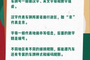 车牌号外字头引关注：我国稀有车牌背后的故事与价值