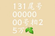 永和车牌靓号万元起拍，抢购热潮一触即发！