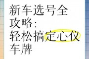 眉山车牌靓号过户攻略：轻松实现心仪车牌的传承之路