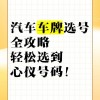 晋源区车牌靓号最新查询攻略：轻松获取心仪车牌！
