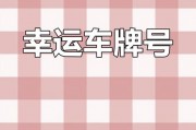 恩施车牌靓号，独特寓意，遇见你的专属幸运符