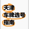 天津车牌摇号靓号：如何挑选心仪的吉祥号码？