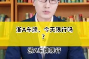 温州外地车牌限行新规来袭，车主注意规避！