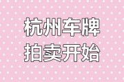 杭州靓号车牌竞价网：热门车牌背后的故事