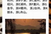 浙E车牌号背后的热门城市！