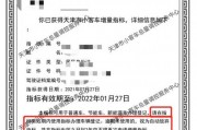 天津车牌指标过户：价格飙升，抢购热潮来袭！
