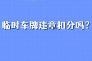 临时车牌违章怎么办？教你快速处理攻略