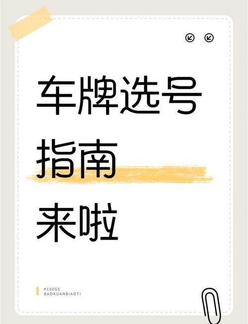 互联网时代新潮流:自定义车牌号,你的专属个性标识来袭!