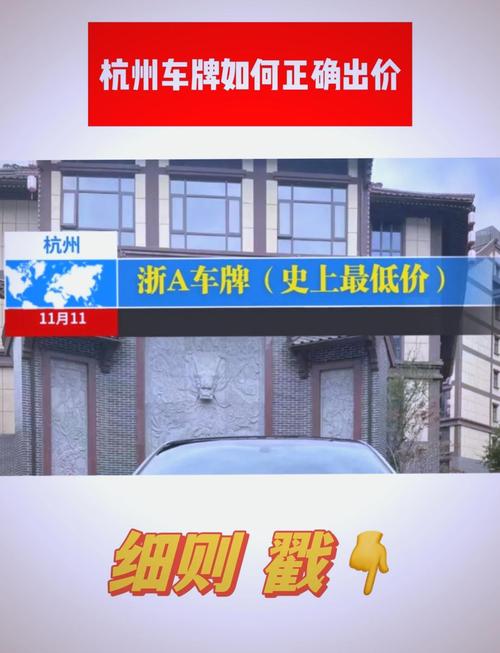 杭州车牌竞价网站最新攻略:一网打尽车牌竞拍信息