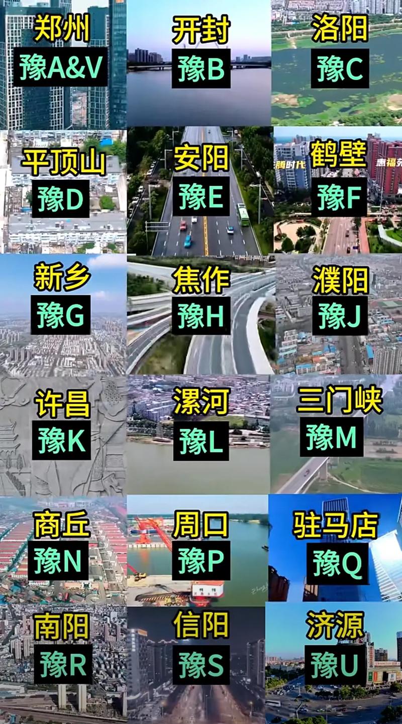 周口街头车牌靓号频现,见证城市繁华