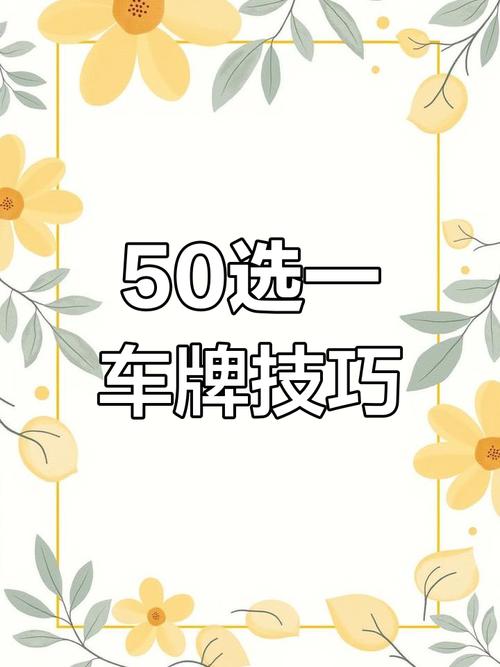 轻松解锁豹子车牌:教你如何挑选心仪的吉祥号码