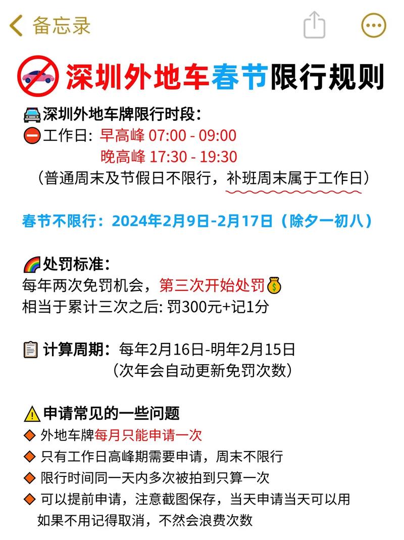 深圳限外地车牌新规来袭,外地车主注意!