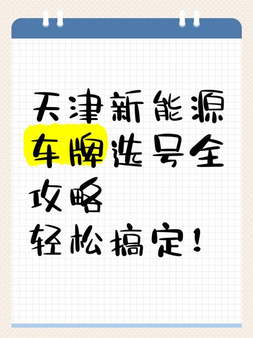 天津车牌新宠:靓号车牌引发热议,车主们纷纷抢购
