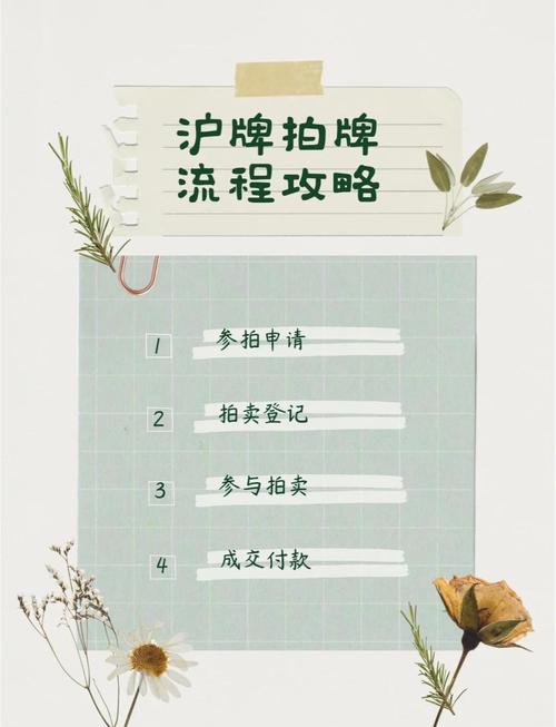 2017上海拍车牌全攻略:热门拍牌流程