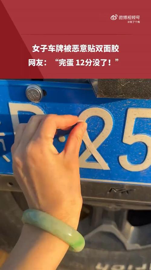 辣眼一幕!女子手拿车牌热舞,网友:车牌舞新潮流?