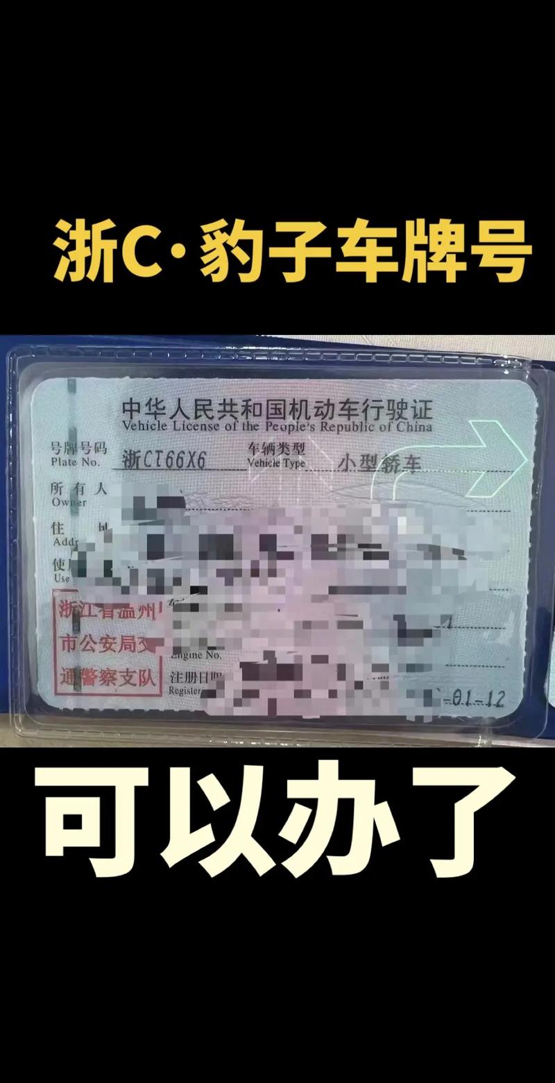 义乌车牌新秀:靓号背后的故事