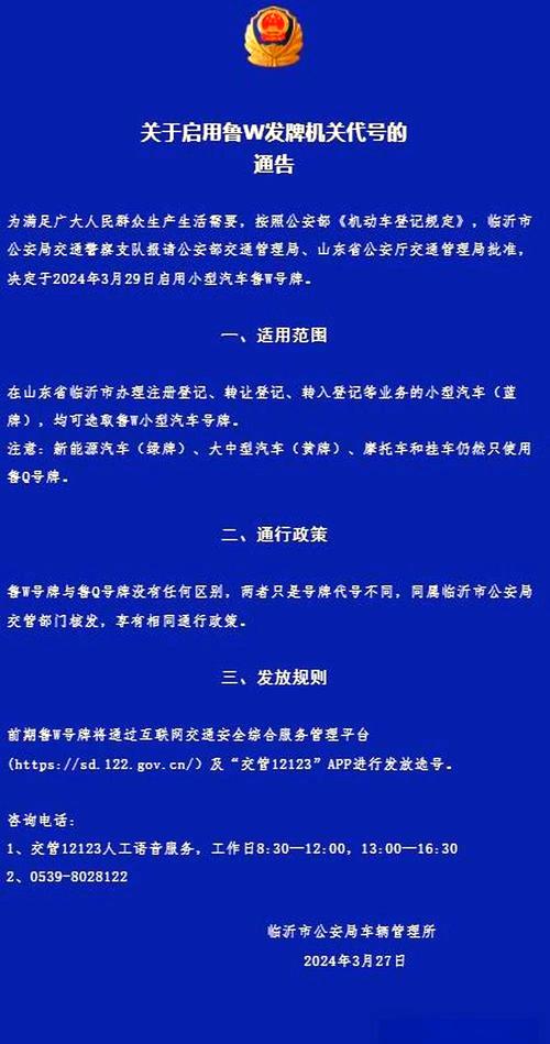临沂车牌靓号惊现,车界新宠引发关注!