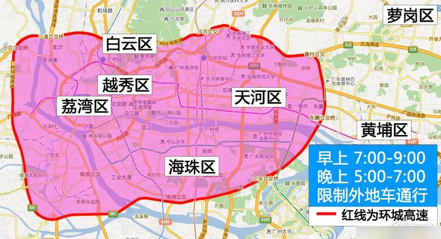 外地车牌在广州限行,车主们注意啦!