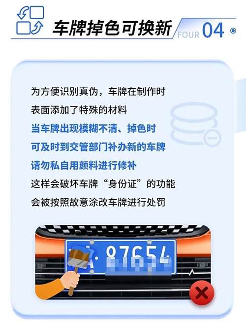 车牌不挂后果严重!不悬挂车牌的处罚措施