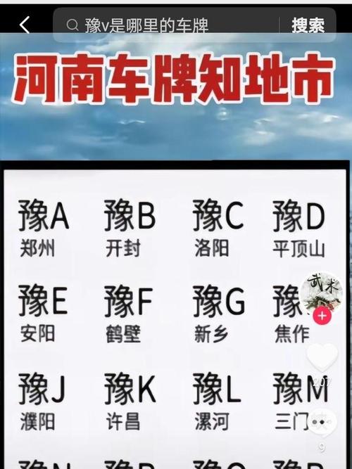 豫车牌号背后的地域密码:究竟属于何方神圣?