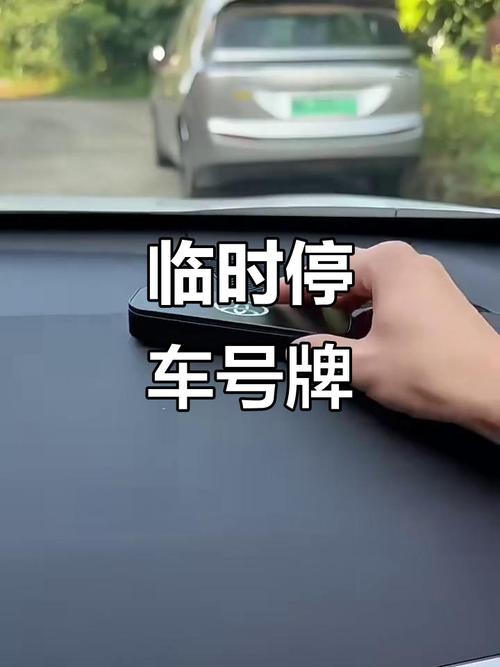 临时车牌轻松停车,停车场新宠!